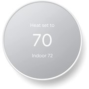 Google Nest Smart Programmable Wifi Thermostat  Snow GOOGA01334-US